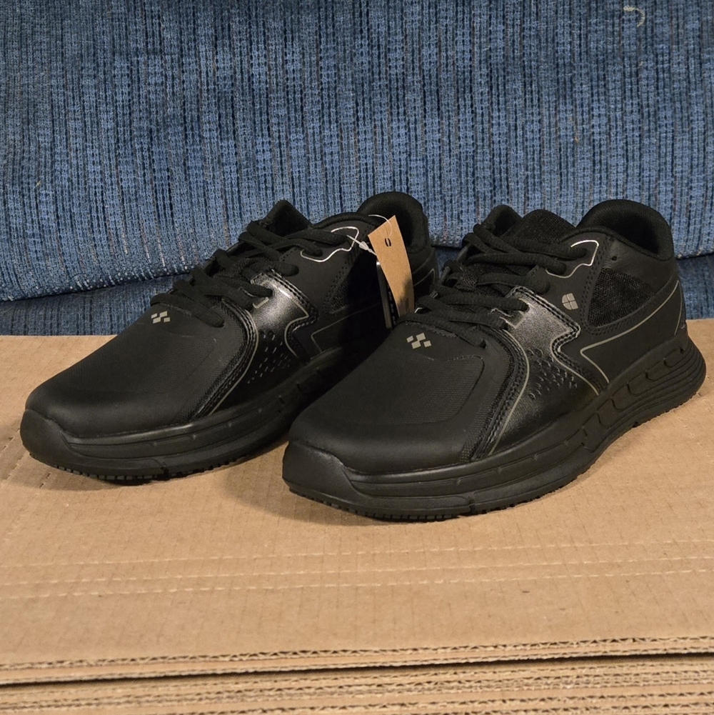 Shoes For Crews Men's Condor Size 7.5 Non-Slip Black Work Shoes
